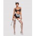 Эротический костюм горничной Obsessive Maidme set 5pcs L/XL - 2