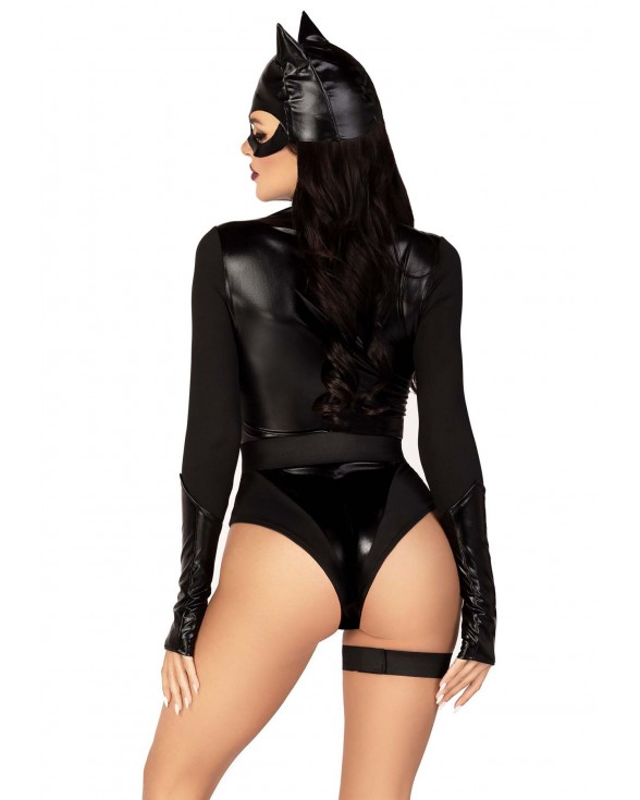 Эротический костюм кошечки Leg Avenue Fierce Feline S - 1