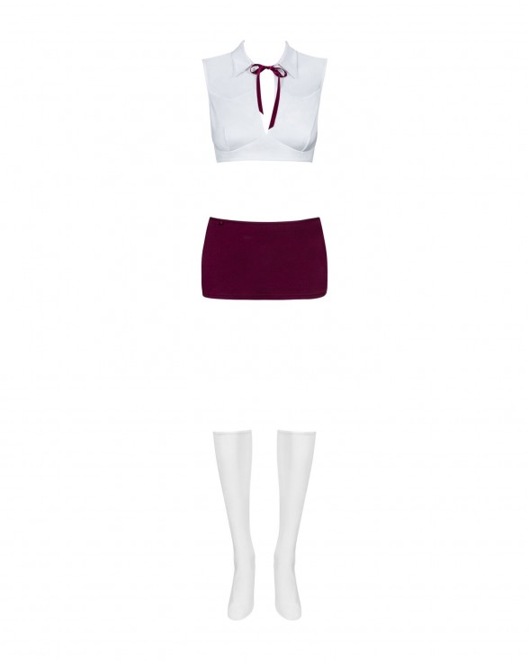 Эротический костюм студентки Obsessive Student 4 pcs costume S/M - 2