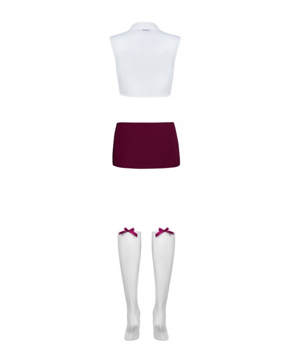 Эротический костюм студентки Obsessive Student 4 pcs costume S/M - 3