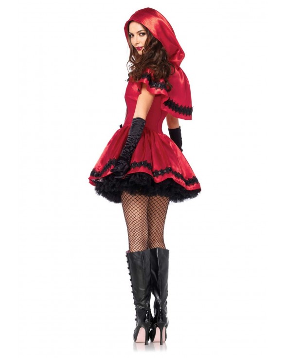 Костюм червоної шапочки Leg Avenue Gothic Red Riding Hood L - 7