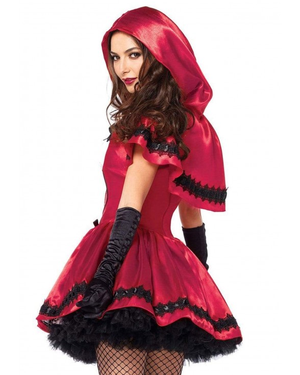 Костюм червоної шапочки Leg Avenue Gothic Red Riding Hood L - 1