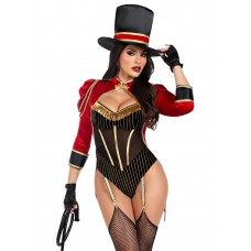 Эротический костюм циркачки Leg Avenue Ravishing Ringmaster Bodysuit L