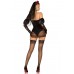 Эротический костюм черной невесты Leg Avenue Heartbreak Bride L - 4