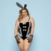 Еротичний костюм зайчика JSY «Пристрасна Медісон» Plus Size, Black