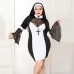 Еротичний костюм черниці JSY «Грішниця Лола» Plus Size Black - 4