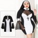 Еротичний костюм черниці JSY «Грішниця Лола» Plus Size Black - 5