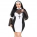 Еротичний костюм черниці JSY «Грішниця Лола» Plus Size Black