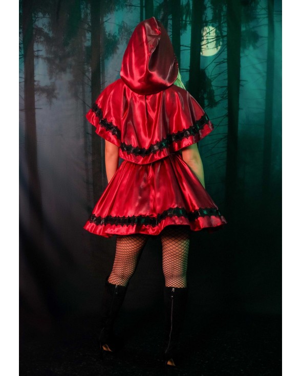 Костюм красной шапочки Leg Avenue Gothic Red Riding Hood XL - 9