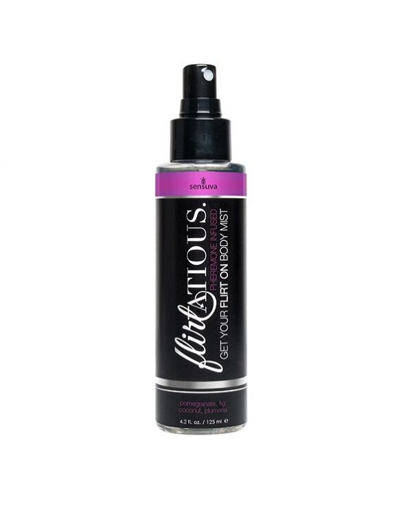 Спрей-мост для тела с феромонами Sensuva Flirtatious Pomegranate, Fig, Coconut & Plumeria (125 мл)