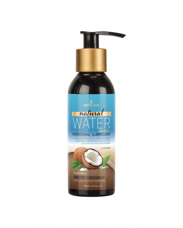Смазка на водной основе Sensuva Natural Water-Based Exotic Coconut (125мл)