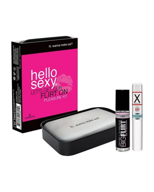 Подарочный набор для флирта Sensuva Hello Sexy