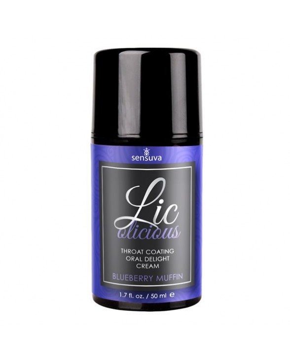 Гель для мінету Sensuva Lic-o-licious Blueberry Muffin (50 мл)