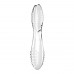 Двосторонній скляний ділдо Satisfyer Dazzling Crystal 2 Transparent - 1