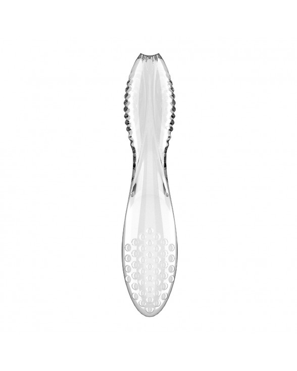 Двосторонній скляний ділдо Satisfyer Dazzling Crystal 2 Transparent - 3