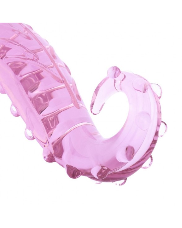 Стеклянный фаллоимитатор в форме щупальца Gildo No. 34 Tentacle Glass Dildo - 5