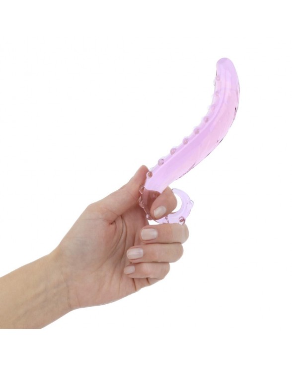 Стеклянный фаллоимитатор в форме щупальца Gildo No. 34 Tentacle Glass Dildo - 6