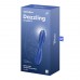 Двусторонний стеклянный дилдо Satisfyer Dazzling Crystal 2 Blue - 4