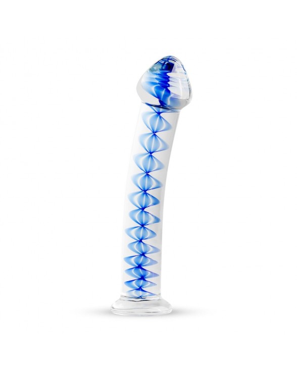 Стеклянный дилдо Gildo Glass Dildo No. 4, для точки G и простаты