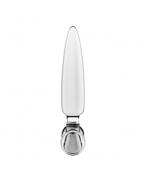 Трехсторонний стеклянный дилдо Satisfyer Triple Crystal 1 Transparent - 3