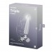 Трехсторонний стеклянный дилдо Satisfyer Triple Crystal 1 Transparent - 4