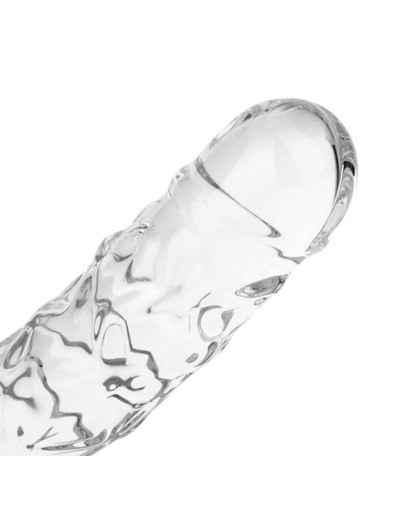 Стеклянный фаллоимитатор Gildo Textured Glass Dildo No. 36 - 7