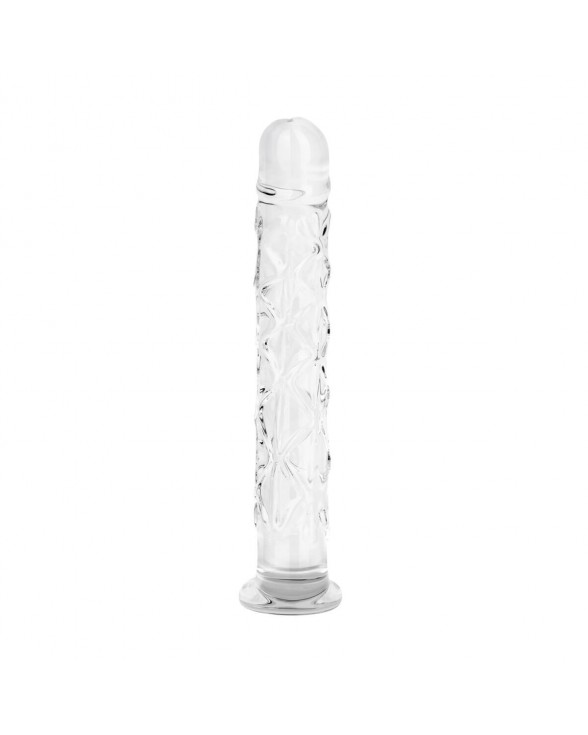 Стеклянный фаллоимитатор Gildo Textured Glass Dildo No. 36 - 3