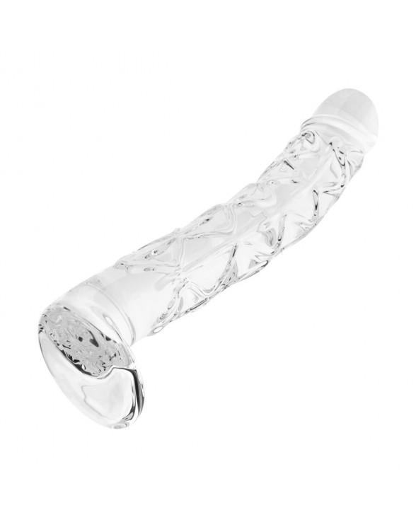 Стеклянный фаллоимитатор Gildo Textured Glass Dildo No. 36 - 5