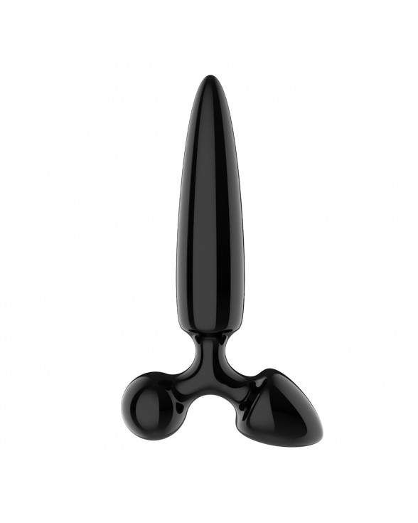 Трехсторонний стеклянный дилдо Satisfyer Triple Crystal 1 Black