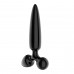 Трехсторонний стеклянный дилдо Satisfyer Triple Crystal 1 Black - 1