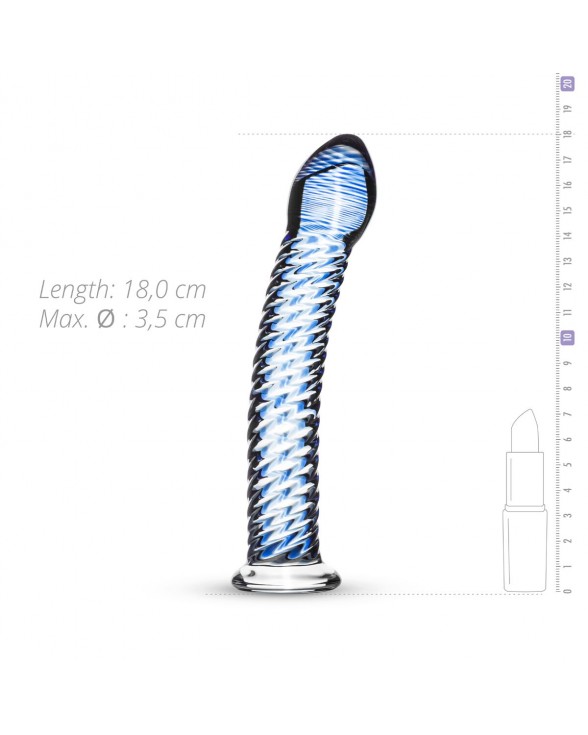 Стеклянный дилдо Gildo Glass Dildo No. 5 - 4