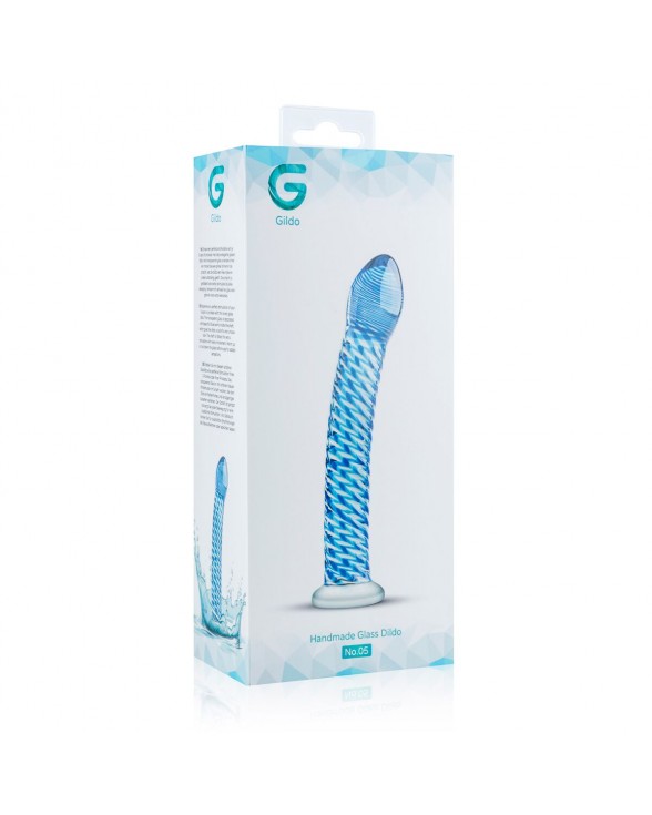 Стеклянный дилдо Gildo Glass Dildo No. 5 - 5
