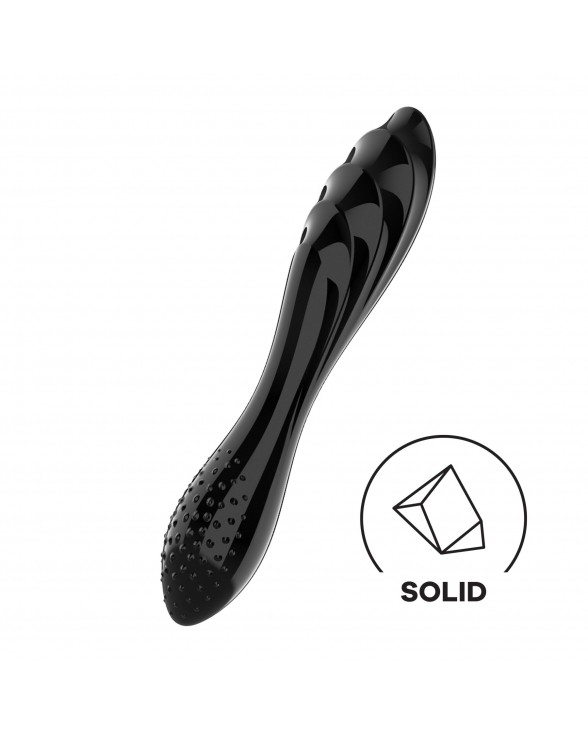 Стеклянное делдо Satisfyer Dazzling Crystal 1 (Black)