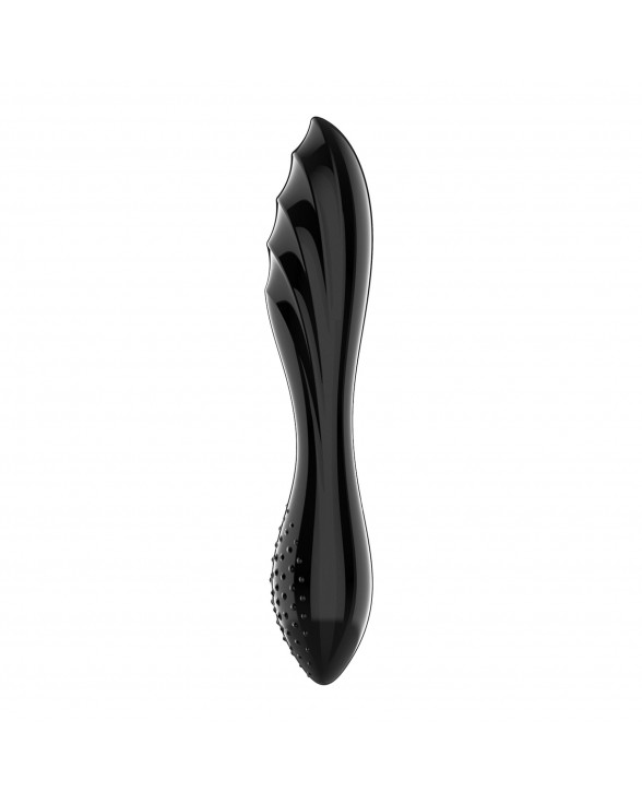 Стеклянное делдо Satisfyer Dazzling Crystal 1 (Black) - 2