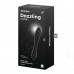 Стеклянное делдо Satisfyer Dazzling Crystal 1 (Black) - 4