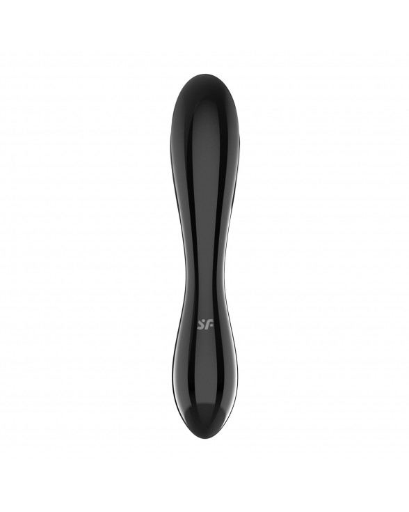 Стеклянное делдо Satisfyer Dazzling Crystal 1 (Black) - 3