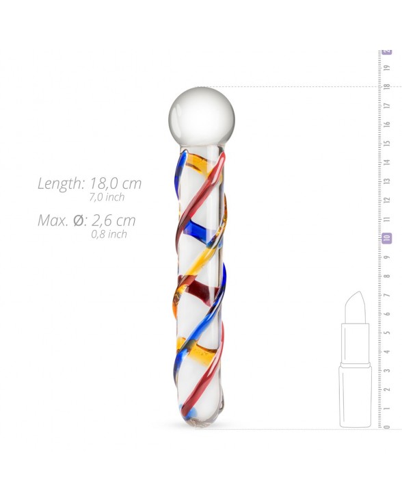 Стеклянный дилдо Gildo Glass Dildo No. 10 - 1