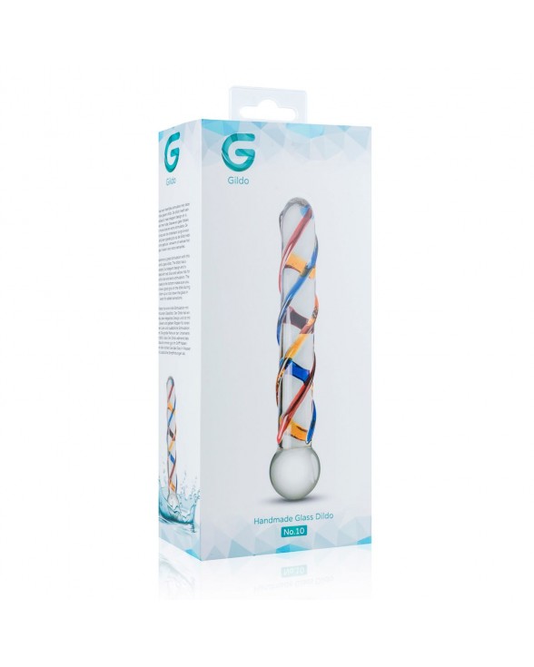 Стеклянный дилдо Gildo Glass Dildo No. 10 - 4