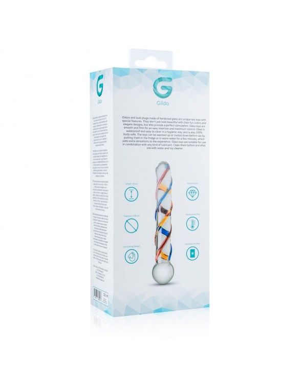 Стеклянный дилдо Gildo Glass Dildo No. 10 - 5