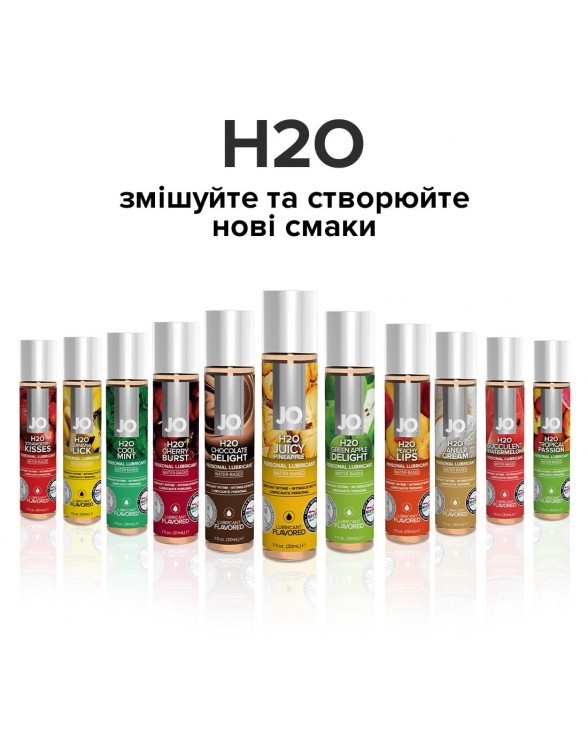 Смазка на водной основе System JO H2O - Juicy Pineapple (30 мл) - 4