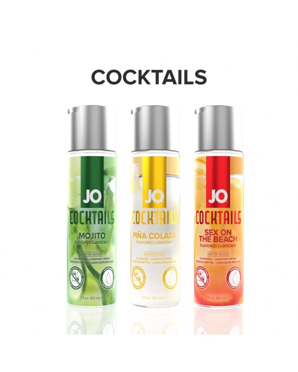 Лубрикант на водной основе System JO Cocktails - Pina Colada (60 мл) - 5