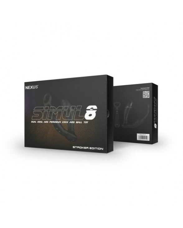 Масажер простати Nexus Simul8 Stroker Edition з ерекційним кільцем - 2