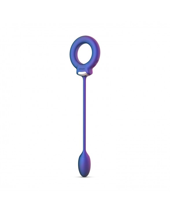 Ерекційне віброкільце з віброяйцем Hueman - Eclipse Anal Vibrator - 3