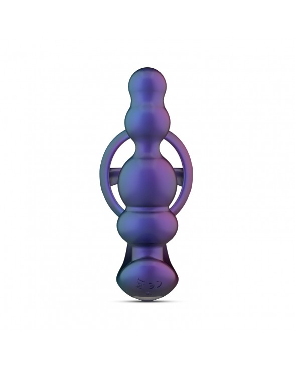 Анальний вібратор з ерекційним кільцем Hueman - Stellar Force Anal Beads with Cockring - 2