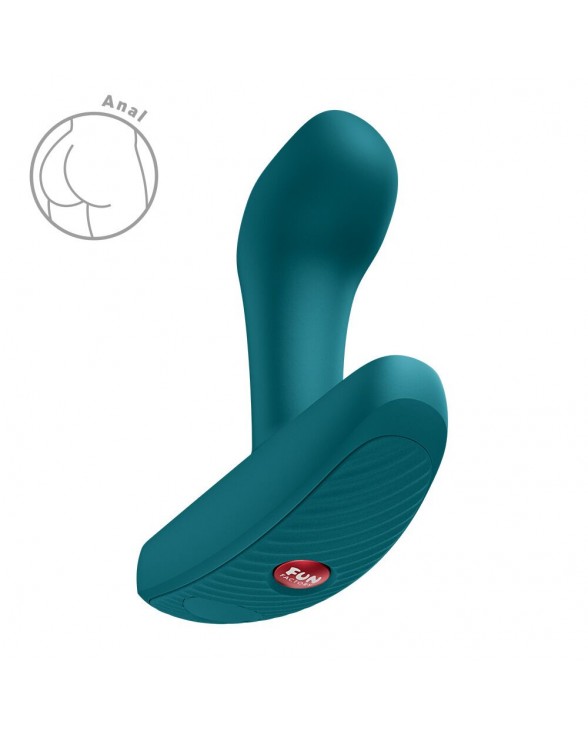 Анальна пробка з вібро Fun Factory Bootie Vibe Bottle Green - 1
