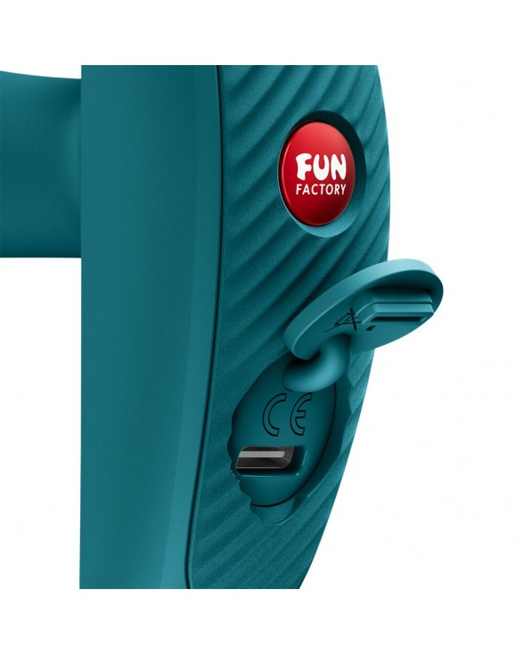 Анальна пробка з вібро Fun Factory Bootie Vibe Bottle Green - 6