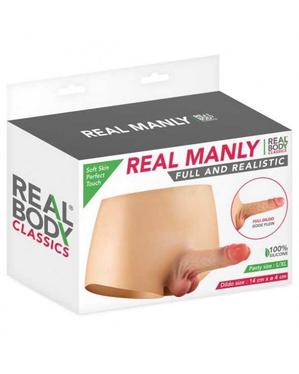 Страпон Real Body — Real Manly full and realistic L/XL - 4