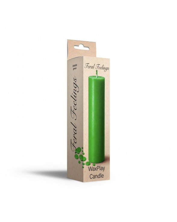 Свеча для WaxPlay Feral Feelings classic 15 см Green - 1