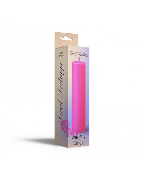 Свеча для WaxPlay Feral Feelings UV-neon 15 см Neon Pink - 1
