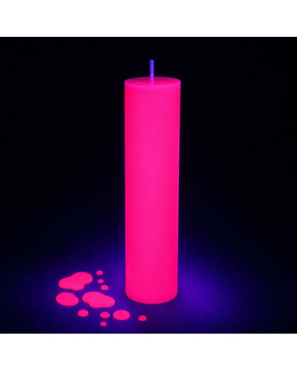 Свеча для WaxPlay Feral Feelings UV-neon 15 см Neon Pink - 2